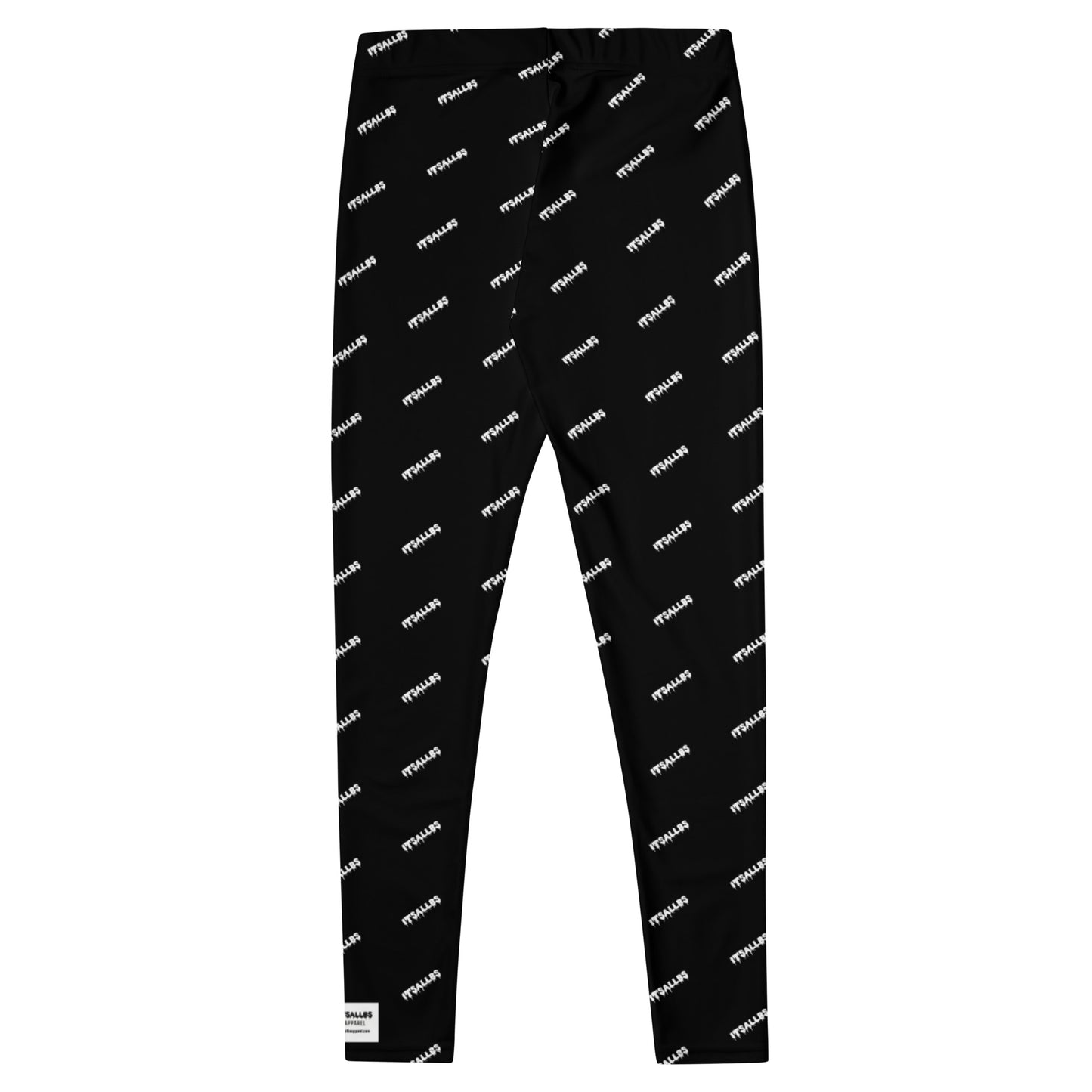 Black Logo Leggings