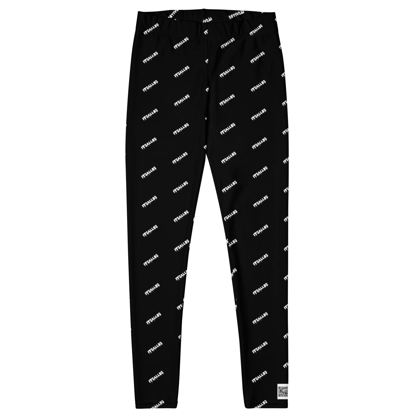 Black Logo Leggings