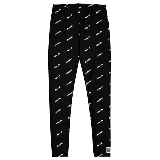 Black Logo Leggings