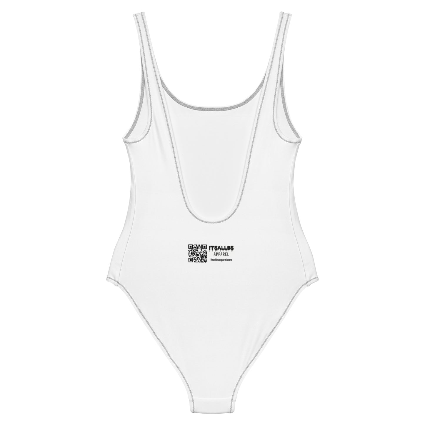 White Bamboo One-Piece Swimsuit