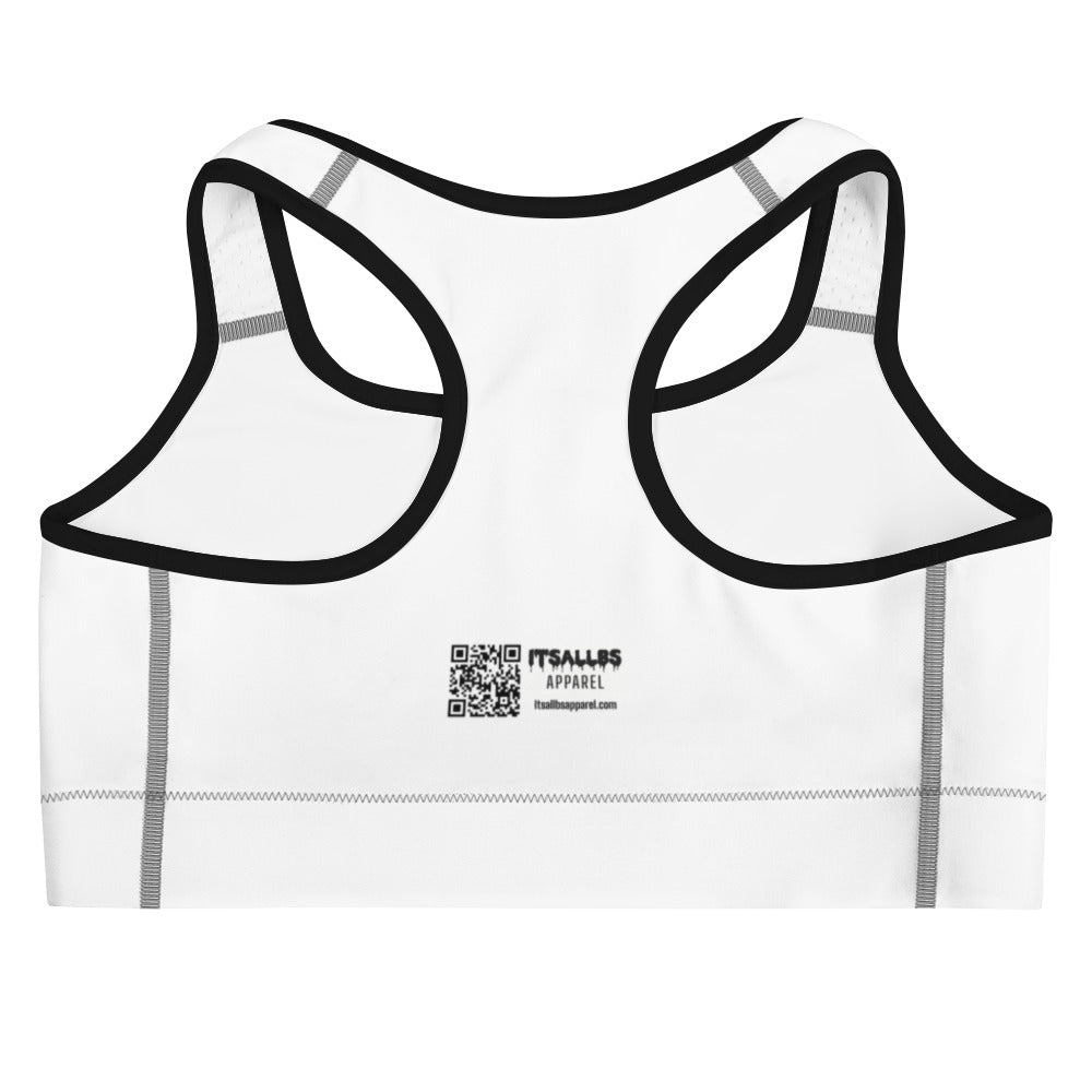 White Bamboo Sports bra