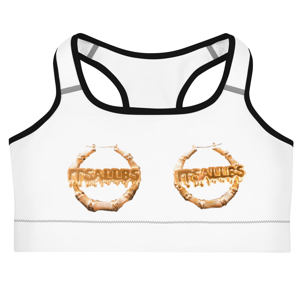 White Bamboo Sports bra