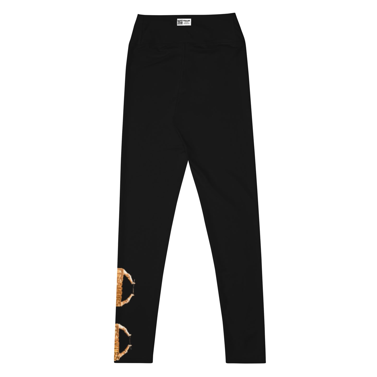 Black Left Bamboo Yoga Leggings