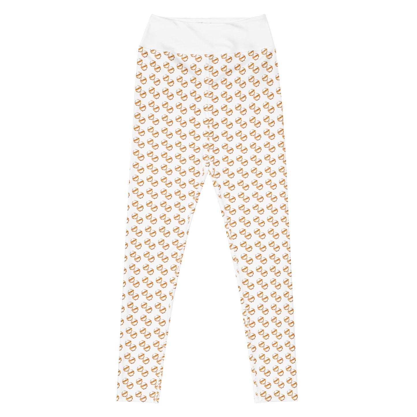 White Bamboo Yoga Leggings