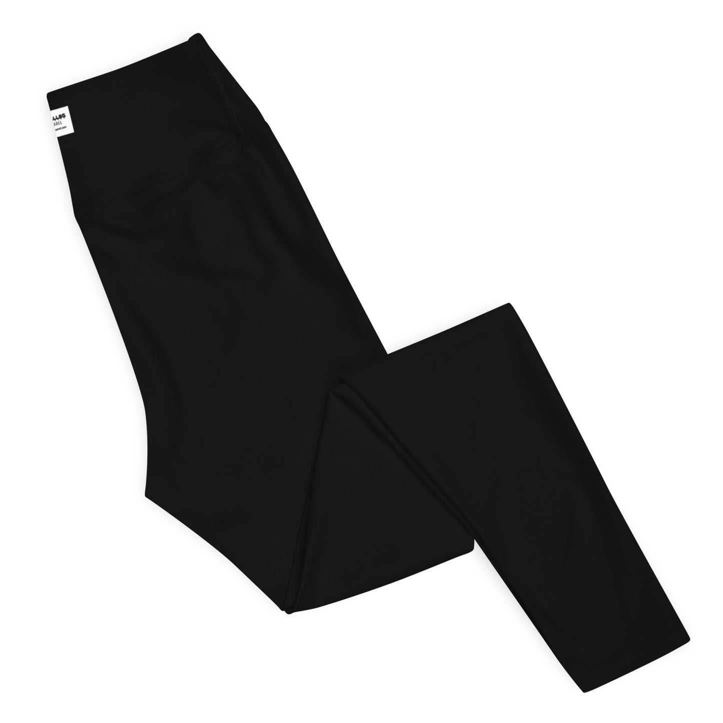 Black Left Bamboo Yoga Leggings