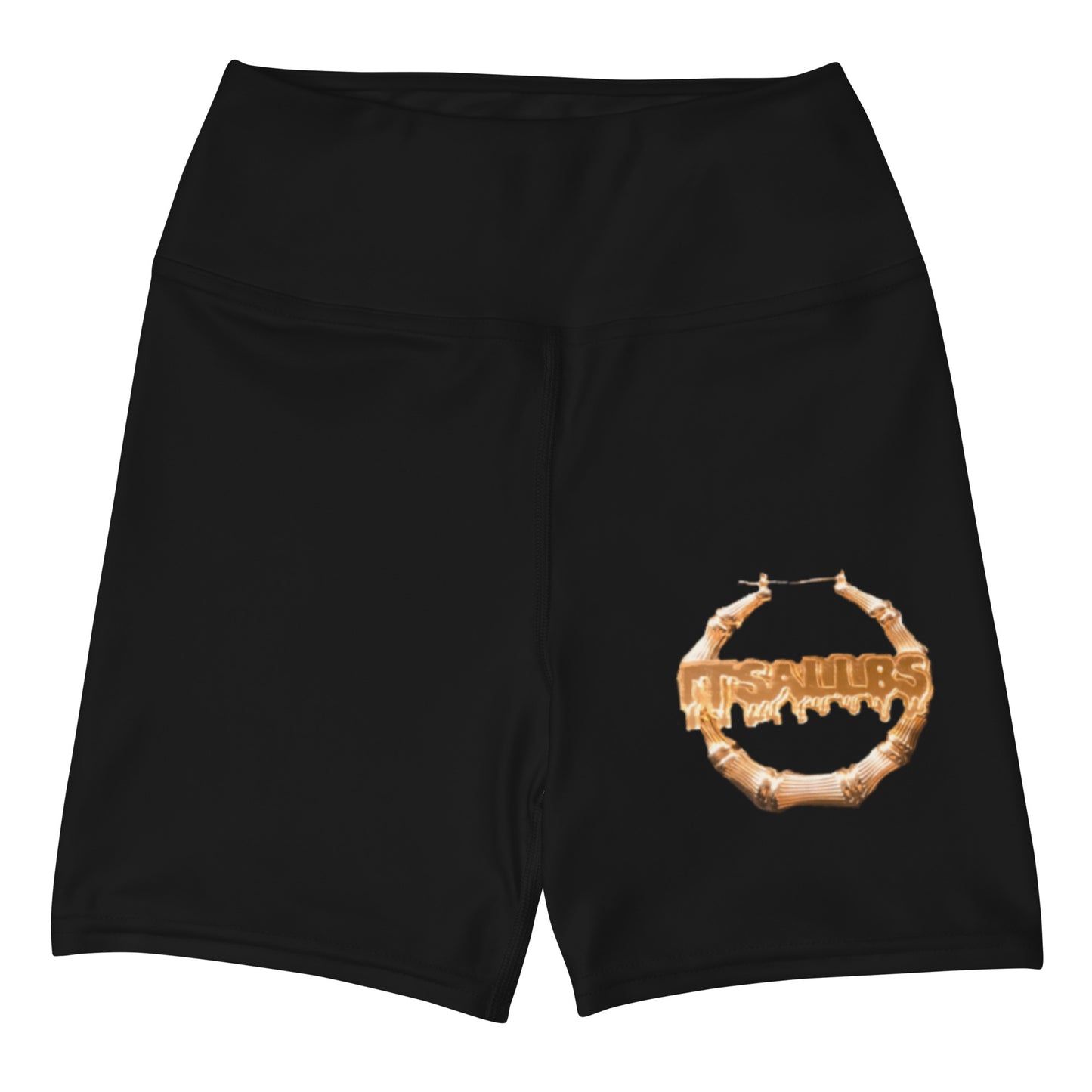 Black Bamboo Yoga Shorts